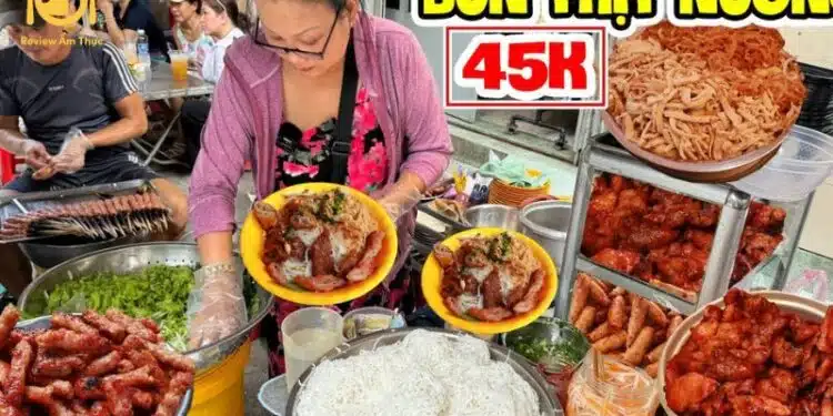 bún thịt nướng Tư Loan