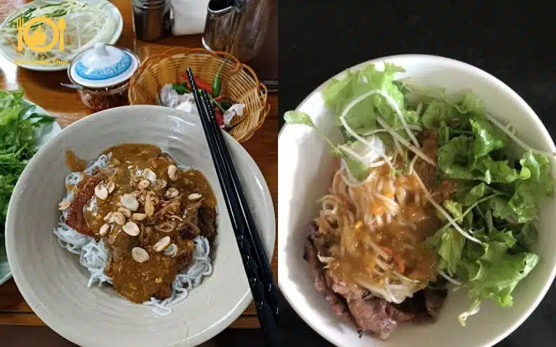 Top 3 quán bún thịt nướng Yên Bái thơm ngon, nức tiếng gần xa 7 bún thịt nướng yên bái