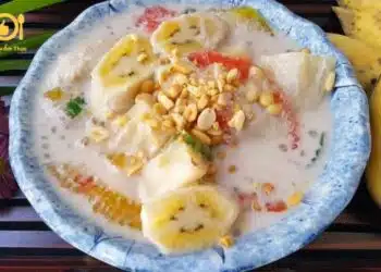chè chuối nướng đà nẵng