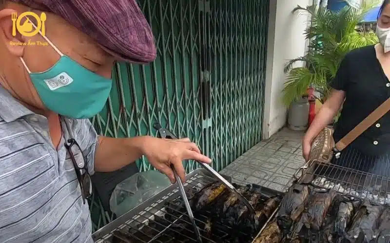 Review quán chuối nướng Campuchia mới lạ, độc nhất vô nhị 6 chuối nướng campuchia