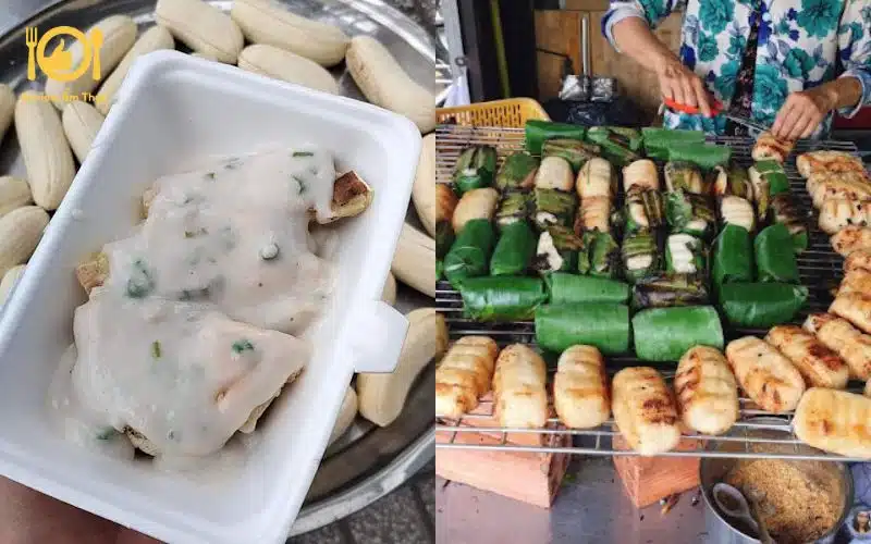 Top 4 quán chuối nướng mỡ hành Sài Gòn lạ miệng, ngon nhức nách 7 chuối nướng mỡ hành sài gòn