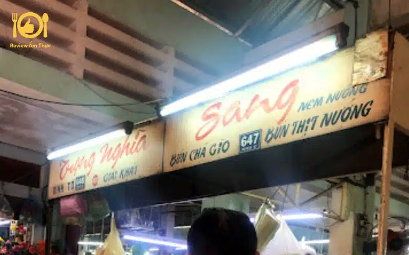 Điểm danh 3 quán bún thịt nướng chợ Nguyễn Tri Phương nổi tiếng 5 bún thịt nướng chợ nguyễn tri phương