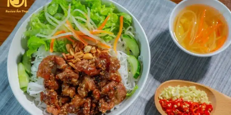 bún thịt nướng chợ nguyễn tri phương