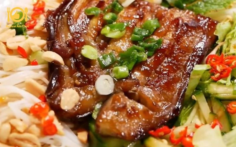 Khám phá cách làm bún thịt nướng chay thơm ngon và dễ làm 10 bún thịt nướng chay