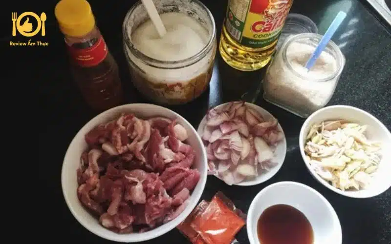 Bí quyết làm món bún thịt nướng mắm nêm thơm ngon chuẩn vị 8 bún thịt nướng mắm nêm