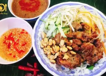 cách làm nước lèo bún thịt nướng