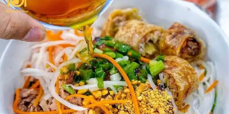 cách làm nước chấm bún thịt nướng huế