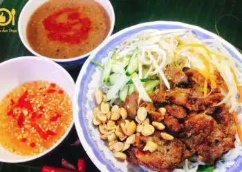 cách làm nước chấm bún thịt nướng miền trung