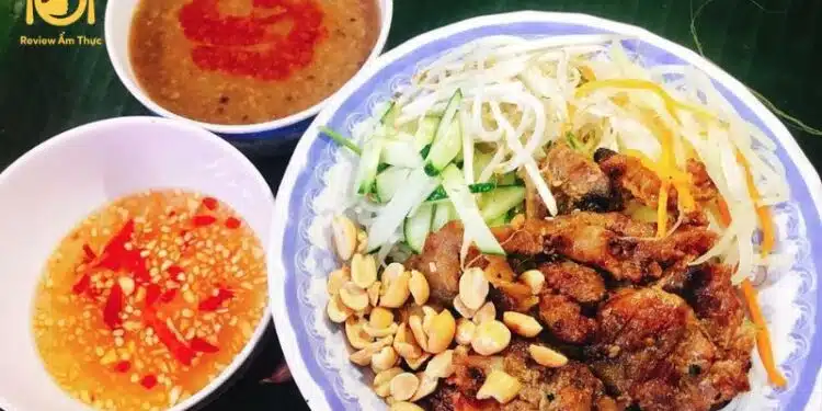 cách làm nước chấm bún thịt nướng miền trung