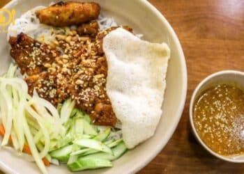 Quán bún thịt nướng Bà Trai