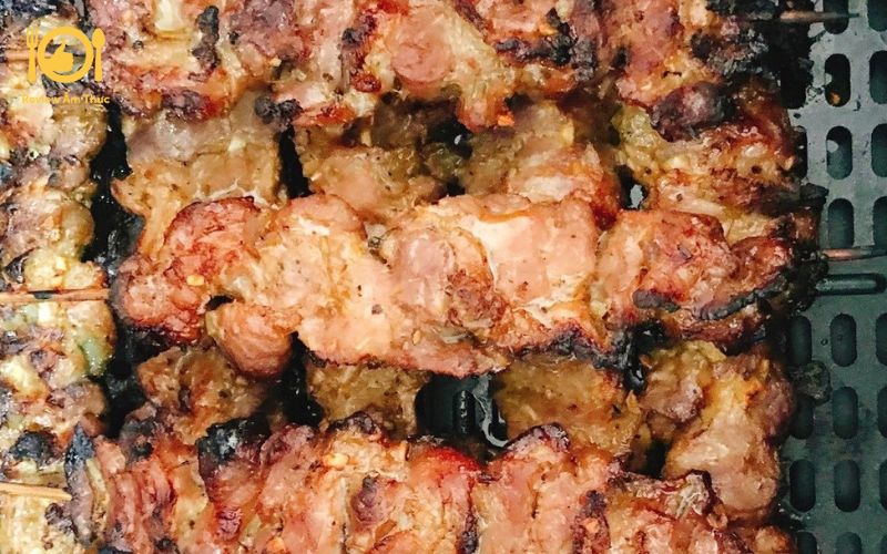 Cách làm bún thịt nướng bằng nồi chiên không dầu đơn giản tại nhà 8 làm bún thịt nướng bằng nồi chiên không dầu