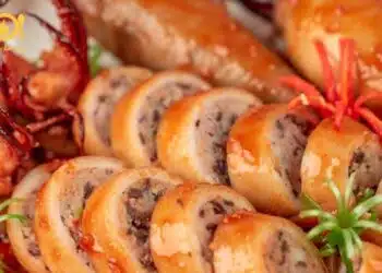 mực nhồi thịt nướng sa tế