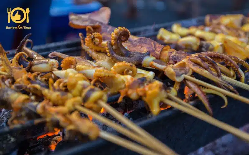Cách làm mực nướng mọi ngon bá cháy chỉ với vài bước đơn giản 11 mực nướng mọi