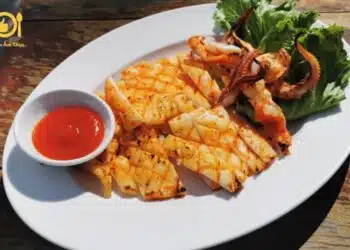 mực nướng muối ớt