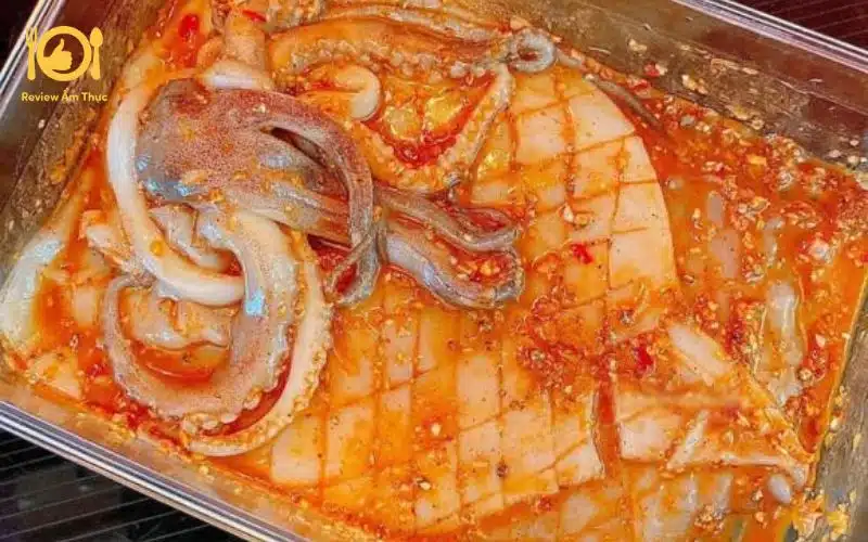 Bí quyết làm mực nướng muối ớt bằng nồi chiên không dầu ngon 9 mực nướng muối ớt bằng nồi chiên không dầu