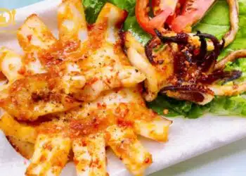 mực nướng sa tế