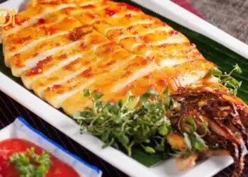 Hướng dẫn cách làm mực nướng sa tế nồi chiên không dầu nhanh, gọn