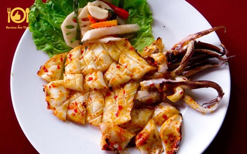 Hướng dẫn cách làm mực nướng sa tế nồi chiên không dầu nhanh, gọn 11 mực nướng sa tế nồi chiên không dầu