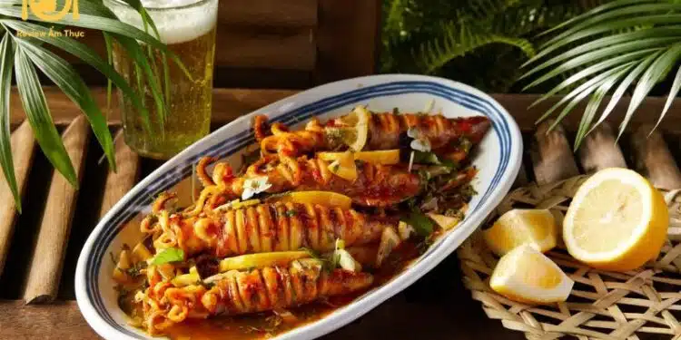 Hướng dẫn làm mực trứng nướng muối ớt mềm ngọt, cay thơm