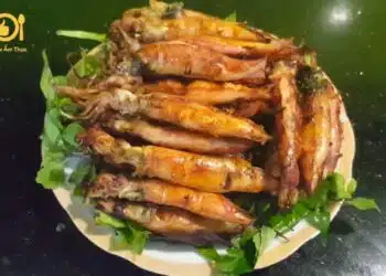 Bí quyết làm mực trứng nướng sa tế hấp dẫn chỉ trong 30 phút