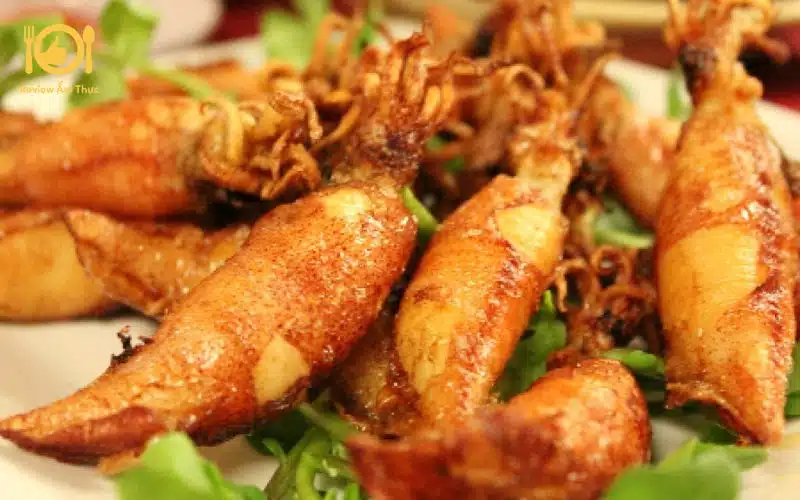 Bí quyết làm mực trứng nướng sa tế hấp dẫn chỉ trong 30 phút 11 mực trứng nướng sa tế