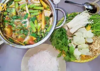 lẩu chay Bình Tân