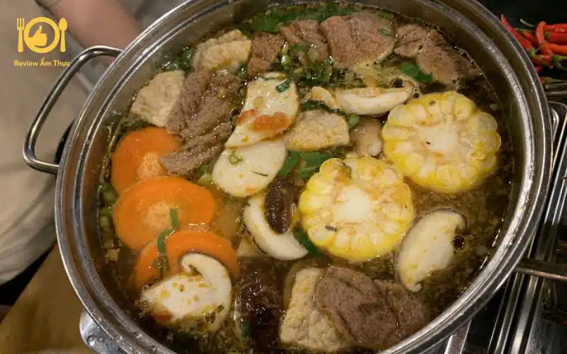 Lẩu chay Nhà Đan có ngon không? Đánh giá chân thật từ thực khách 11 lau chay nha dan 5