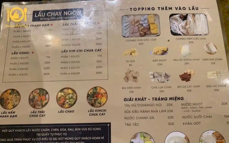 Review lẩu chay Nhà Nát Thành Thái - Thiên đường món chay 7 lẩu chay nhà nát thành thái