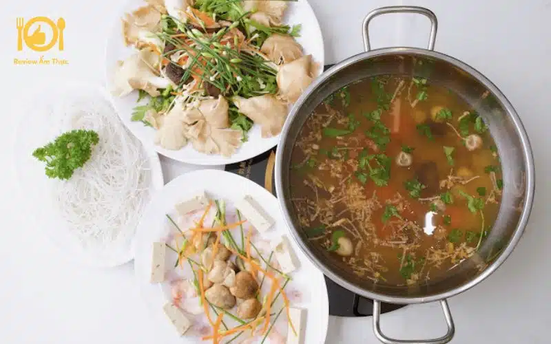 Review lẩu chay Tha La - Điểm đến hoàn hảo cho người ăn chay 6 Lẩu Chay Tha La
