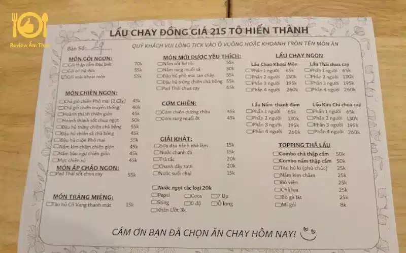 Review quán lẩu chay Tô Hiến Thành đồng giá siêu hot ở Quận 10 10 lẩu chay tô hiến thành