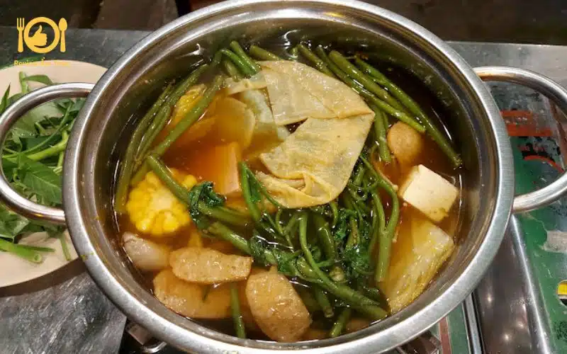 Review quán lẩu chay Trúc Lâm - Thực đơn đậm chất thanh tịnh 6 lẩu chay trúc lâm