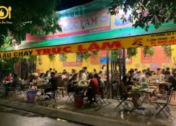 lẩu chay trúc lâm