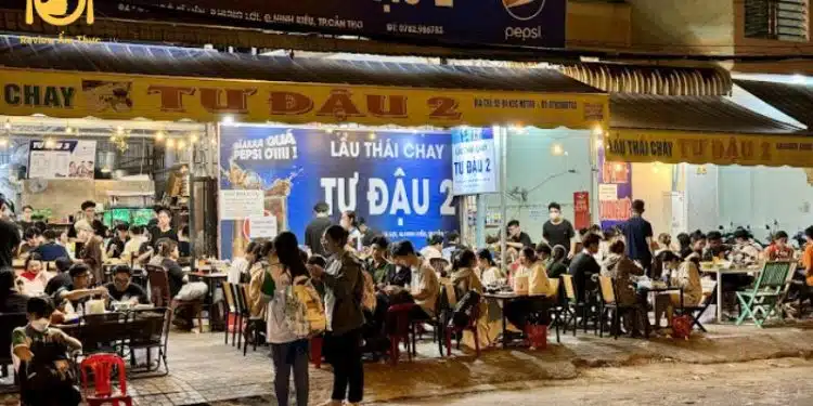 lẩu chay tư đậu