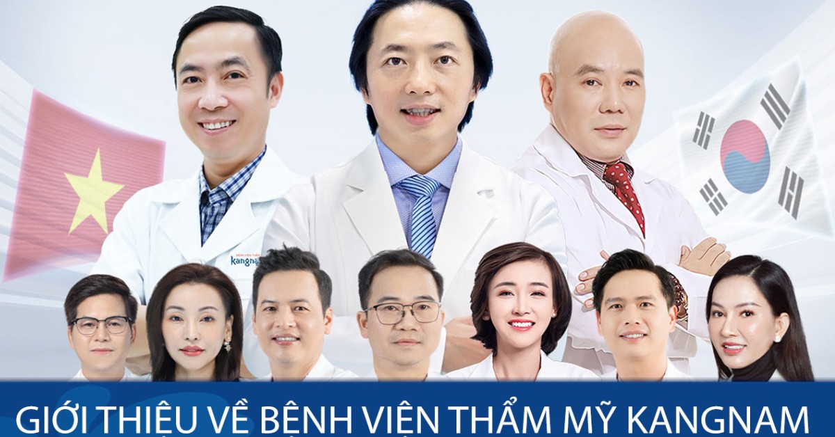Bác sĩ Richard Huy và đội ngũ bác sĩ công tác tại Thẩm mỹ Kangnam