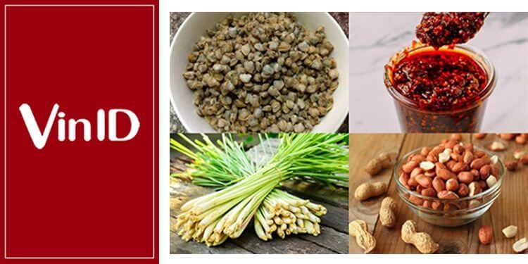 Các nguyên liệu tươi ngon cần thiết để chế biến món bún hến Huế