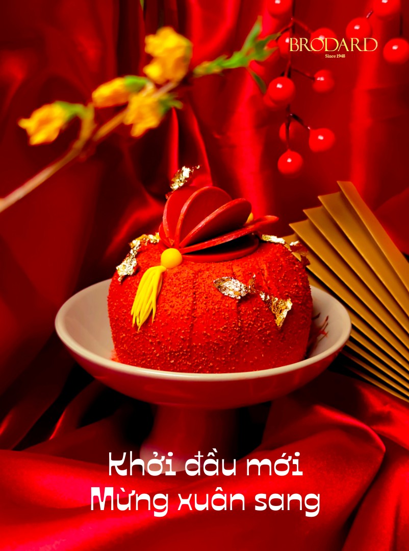 Bánh Brodard chào mừng năm mới Bính Ngọ 2026