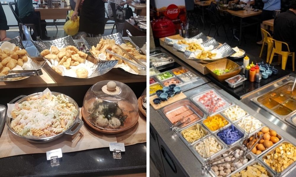 Khám Phá Thiên Đường Ẩm Thực: Tổng Hợp Các Quán Buffet Quận 2 Đáng Thử 33 Quầy line tự chọn siêu phong phú với đa dạng nguyên liệu tại Spicy Box Thảo Điền