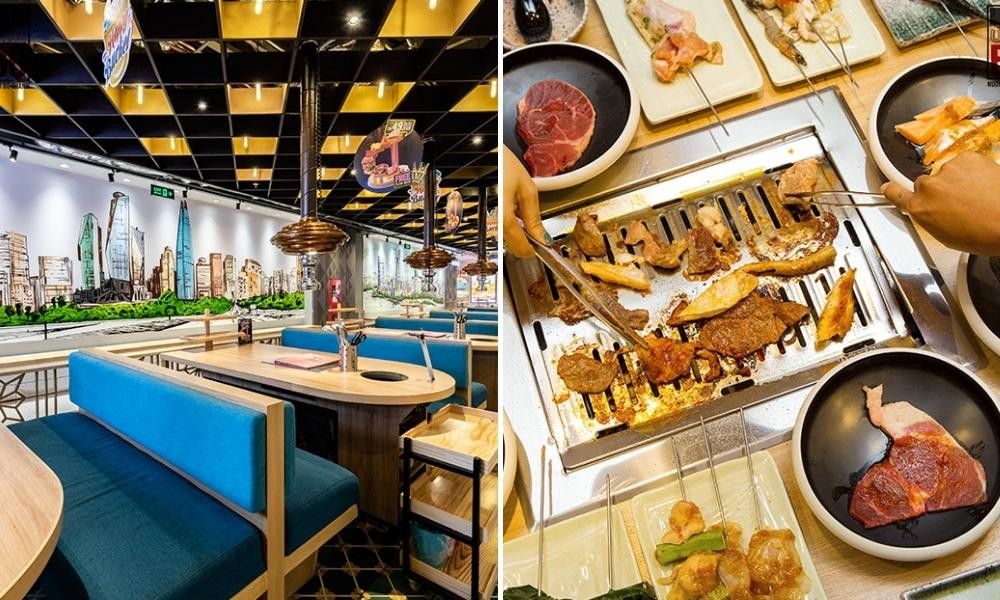 Khám Phá Thiên Đường Ẩm Thực: Tổng Hợp Các Quán Buffet Quận 2 Đáng Thử 46 Không gian quán Urban BBQ rộng rãi, sạch sẽ, lý tưởng cho nhóm bạn hoặc gia đình