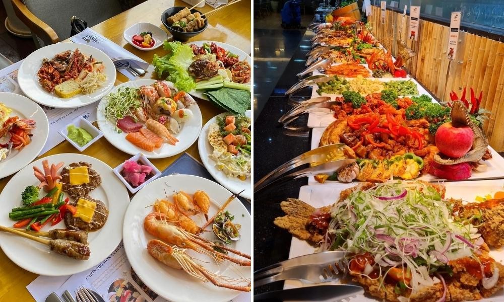 Khám Phá Thiên Đường Ẩm Thực: Tổng Hợp Các Quán Buffet Quận 2 Đáng Thử 43 Mỗi món ăn tại D’Maris Buffet được bài trí tinh xảo, mang đậm dấu ấn văn hóa ẩm thực quốc tế
