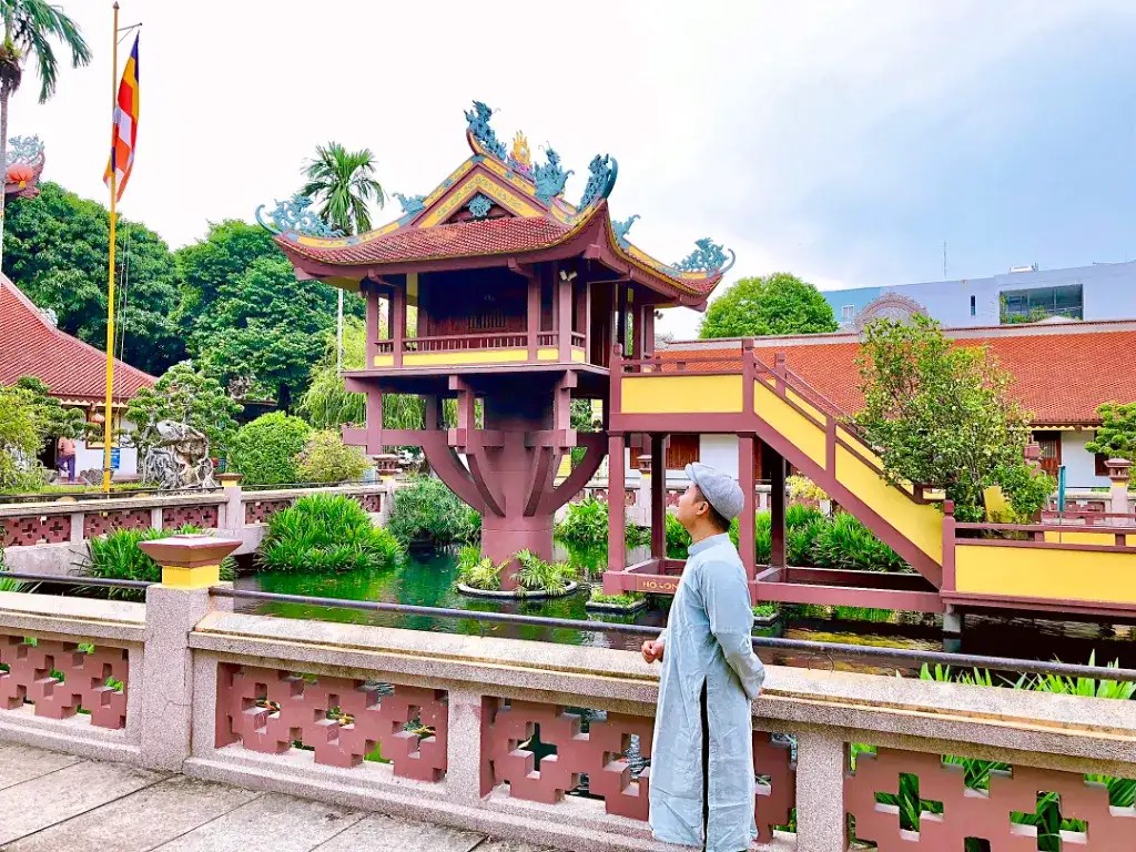 Tổng quan chùa Nam Thiên Nhất Trụ, phiên bản chùa Một Cột giữa lòng Sài Gòn