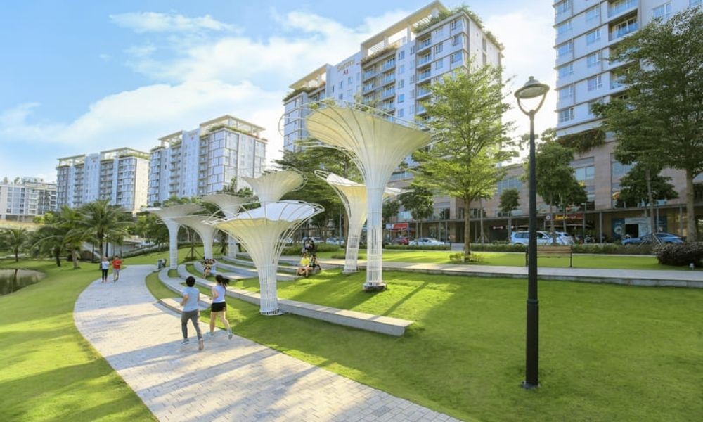 Công viên Sala: Lá Phổi Xanh Giữa Lòng Sài Gòn Đầy Sức Sống 18 Thiết kế cây xanh độc đáo lấy cảm hứng từ Gardens by the Bay tại công viên Sala