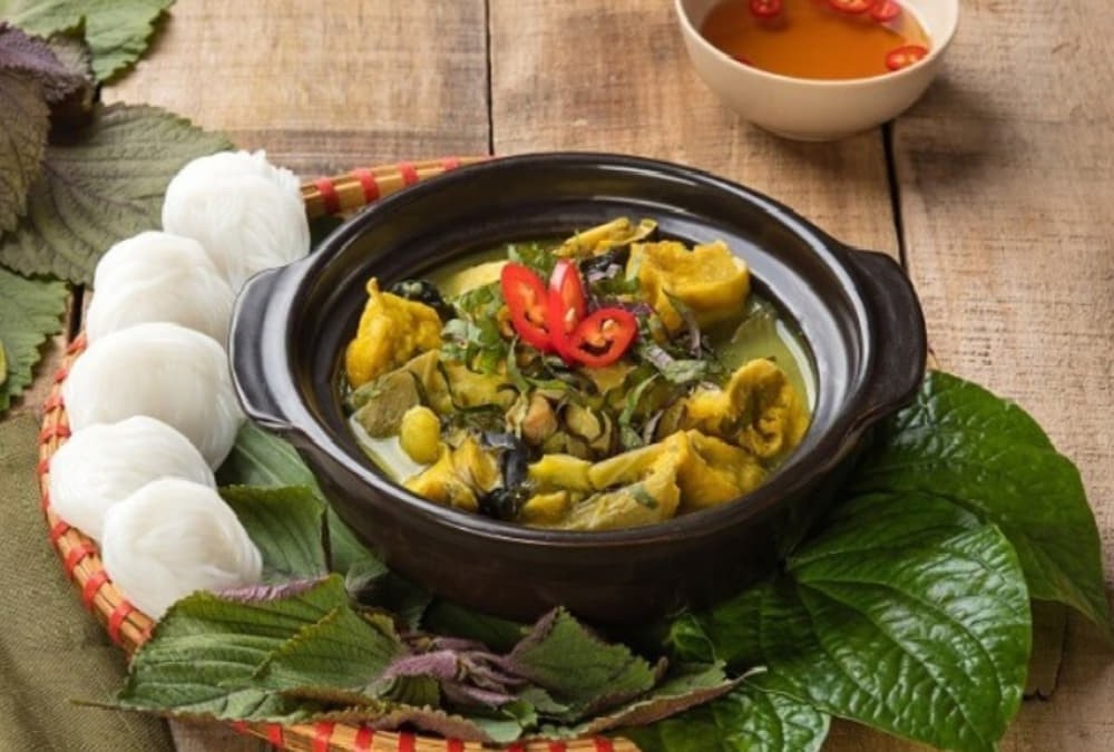 Khám Phá Top 10+ Quán Ốc Thủ Đức Ngon "Nhức Nách" Với Menu Đa Dạng 11 Ba ba nấu chuối là món ăn đặc biệt tại Quán Ốc Công Đoàn