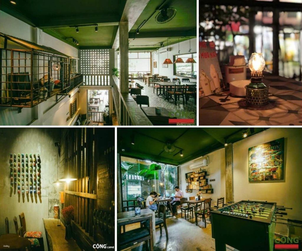 Khám Phá Sài Gòn Trong 1 Ngày: Lịch Trình Chi Tiết Từ Sáng Đến Tối Đầy Hấp Dẫn 10 Không gian hoài niệm và vintage tại Cộng Cà Phê