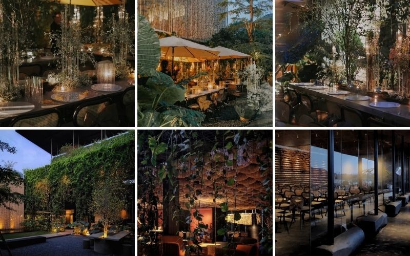 Không gian xanh mát tại The Vibes