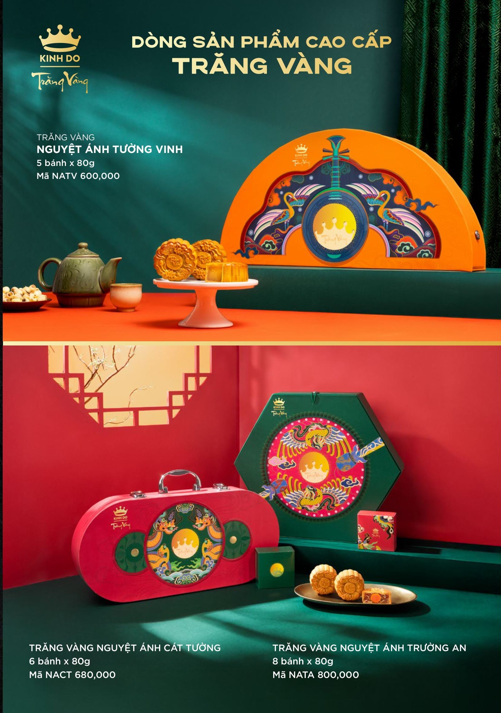 Bảng Giá Bánh Trung Thu Kinh Đô 2025 Mới Nhất & Chính Sách Chiết Khấu Hấp Dẫn 13 Dòng Bánh Trung Thu Trăng Vàng Nguyệt Ánh
