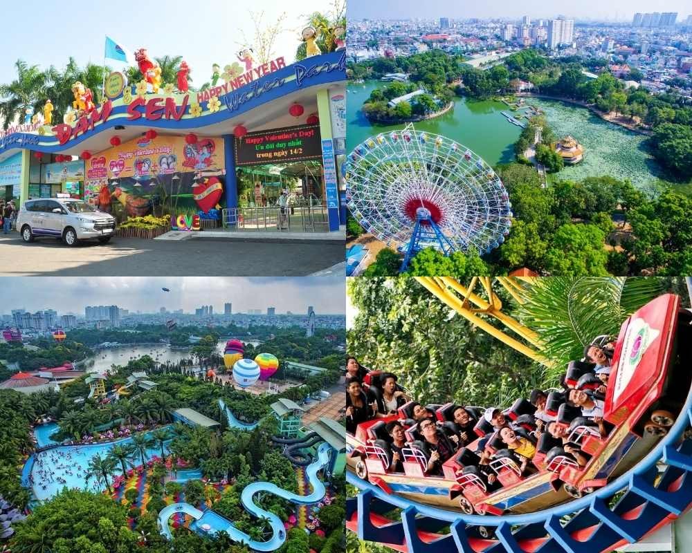 Khám Phá Các Công Viên Sài Gòn: Lá Phổi Xanh Giữa Lòng Thành Phố Năng Động 21 Công viên Văn hóa Đầm Sen là một trong những điểm đến nổi bật tại TP. HCM