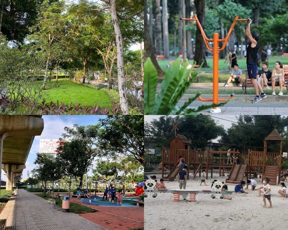 Khám Phá Các Công Viên Sài Gòn: Lá Phổi Xanh Giữa Lòng Thành Phố Năng Động 13 Không gian xanh mát của công viên Thảo Điền