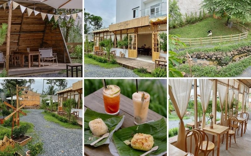 Lưu Ngay TOP 50+ Quán Cà Phê Sống Ảo Sài Gòn Không Góc Chết! 15 Sunny Farm Coffee với không gian xanh mát như nông trại