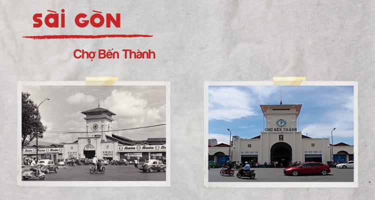 Kiến trúc Sài Gòn: Dấu ấn 10 Công trình Biểu tượng Xưa và Nay 7 Chợ Bến Thành hiện đại, sầm uất với kiến trúc đặc trưng