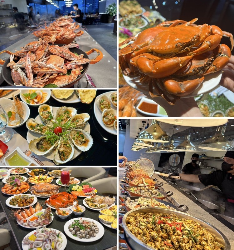 Khám Phá Top 20+ Nhà Hàng Buffet Hải Sản TP.HCM: Từ Trải Nghiệm Đẳng Cấp Đến Bữa Tiệc Ngon Rẻ 31 Buffet Poseidon là chuỗi buffet hải sản nổi tiếng tại Việt Nam